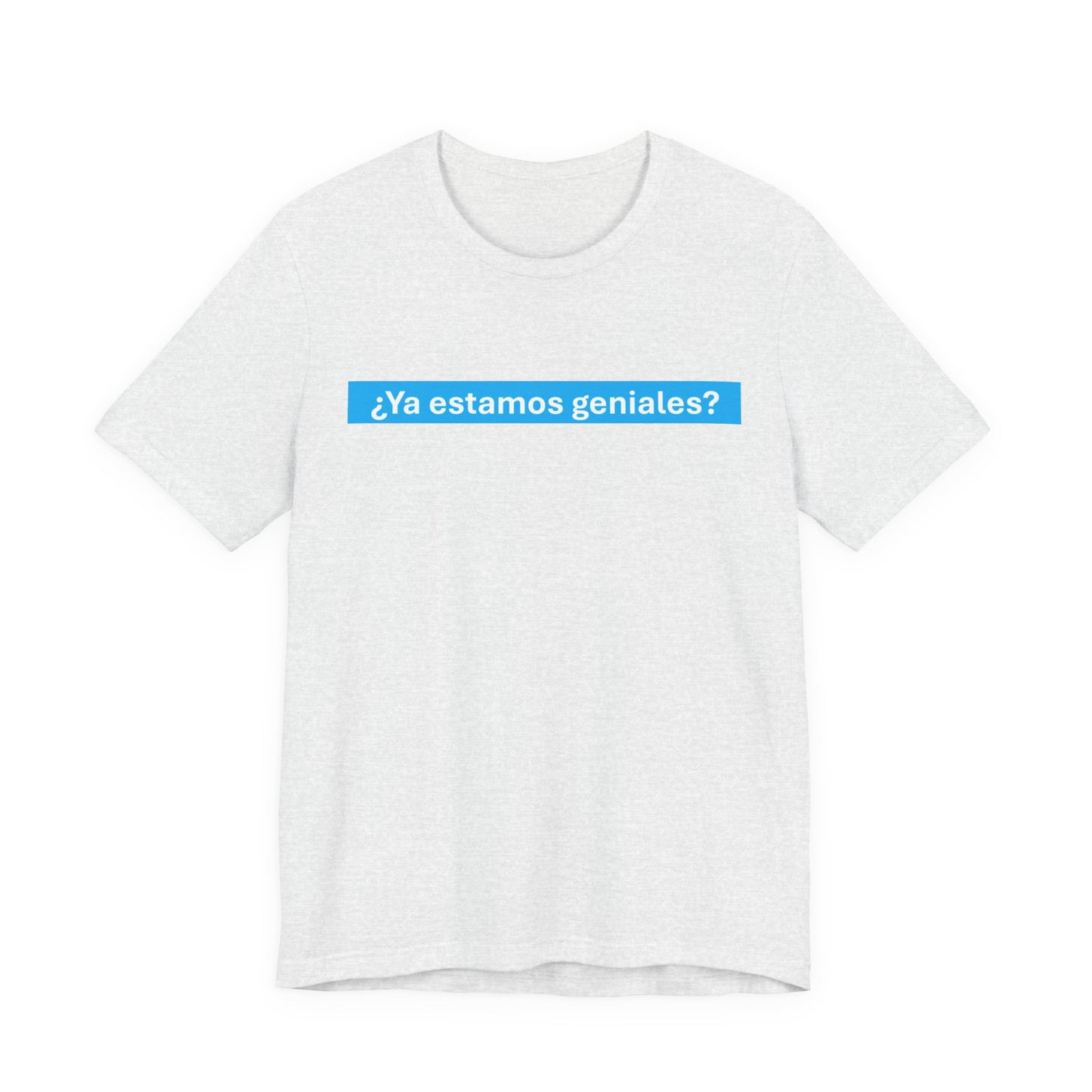 Unisex Jersey Short Sleeve Tee - Are We Great Yet? - Spanish