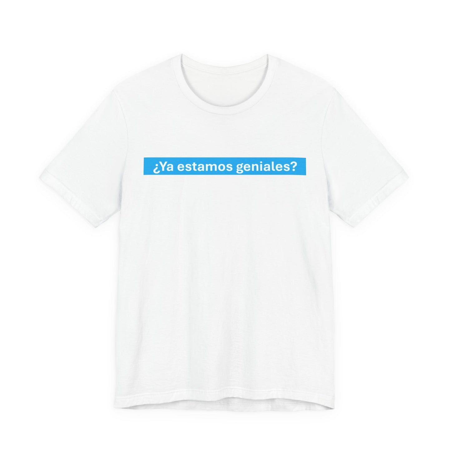Unisex Jersey Short Sleeve Tee - Are We Great Yet? - Spanish