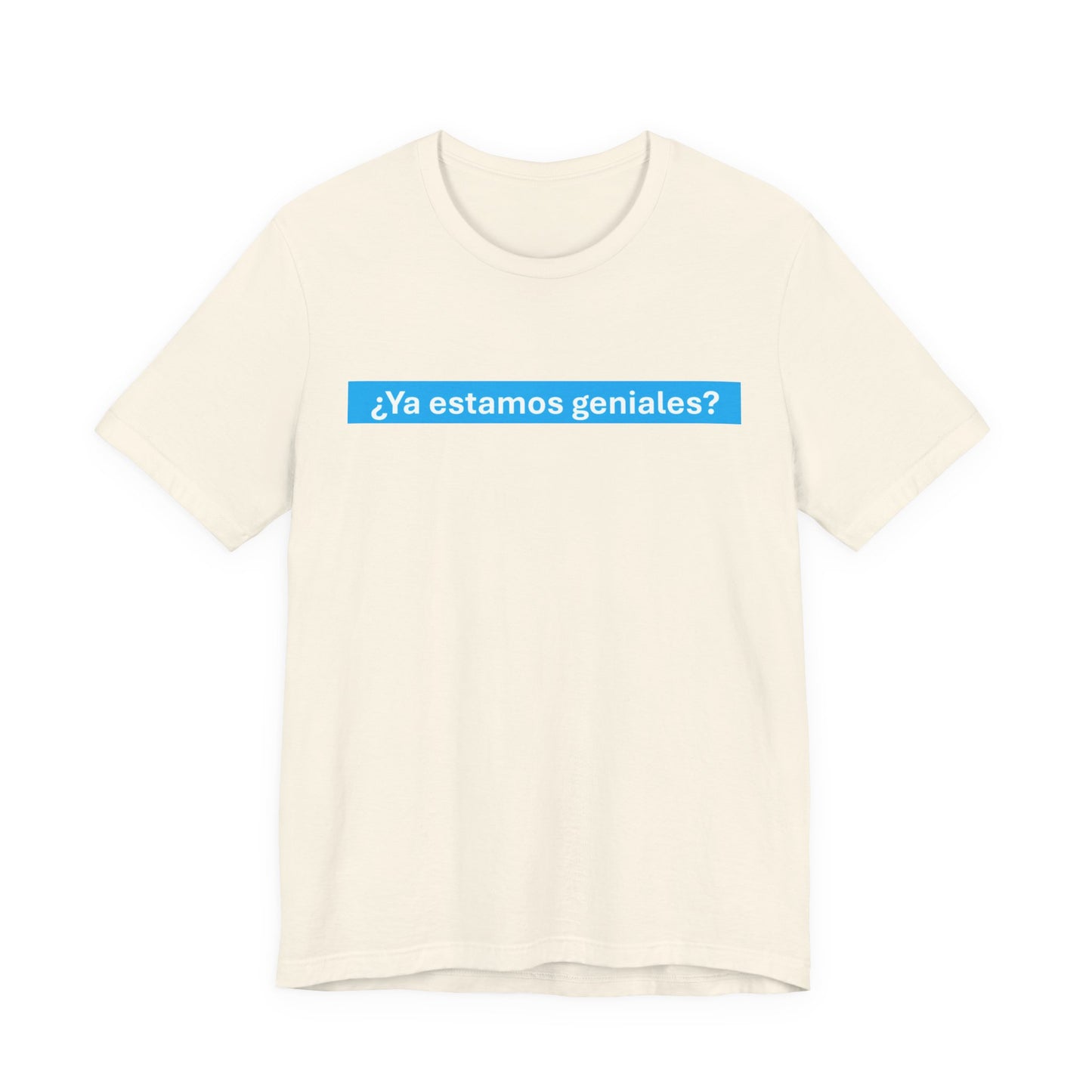Unisex Jersey Short Sleeve Tee - Are We Great Yet? - Spanish