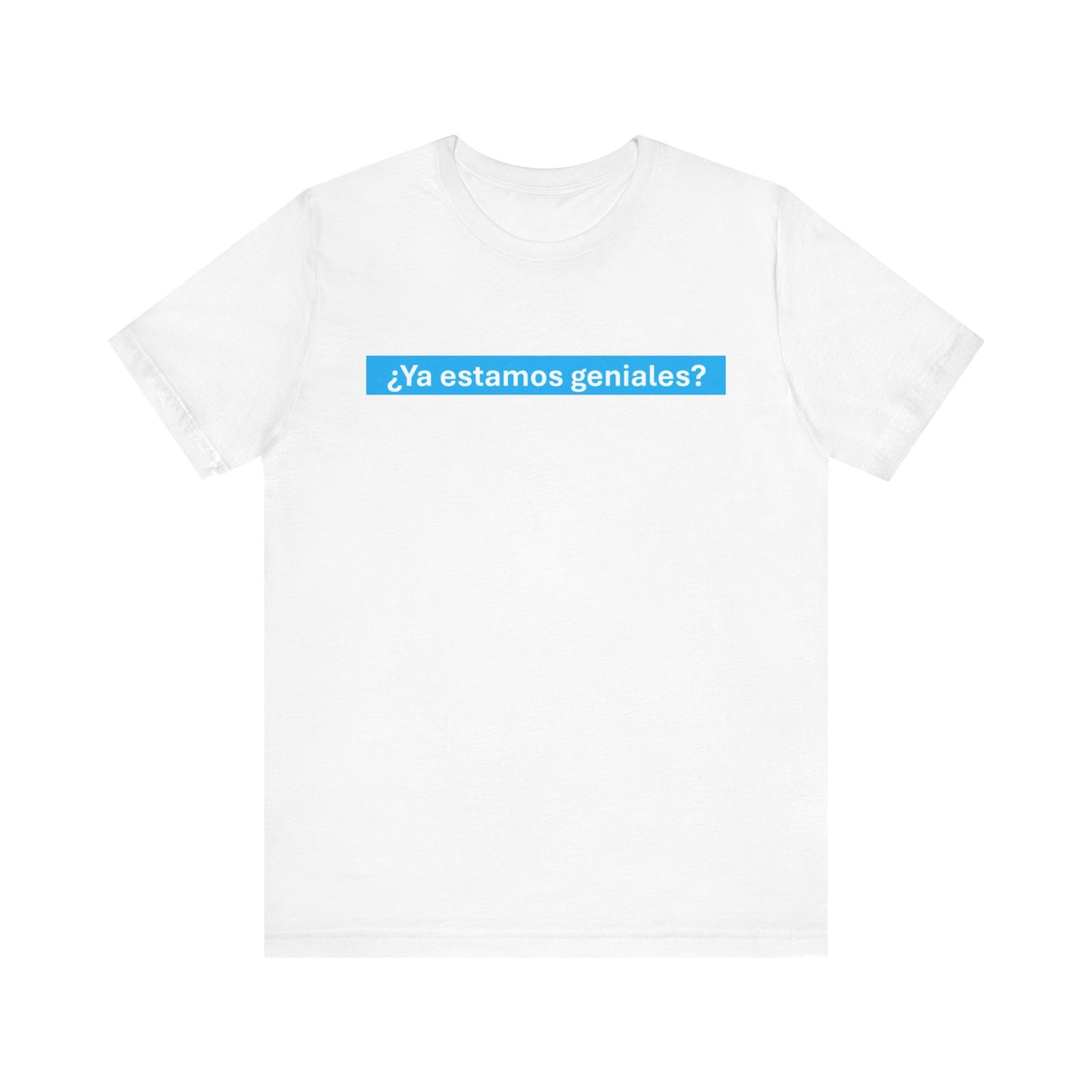 Unisex Jersey Short Sleeve Tee - Are We Great Yet? - Spanish