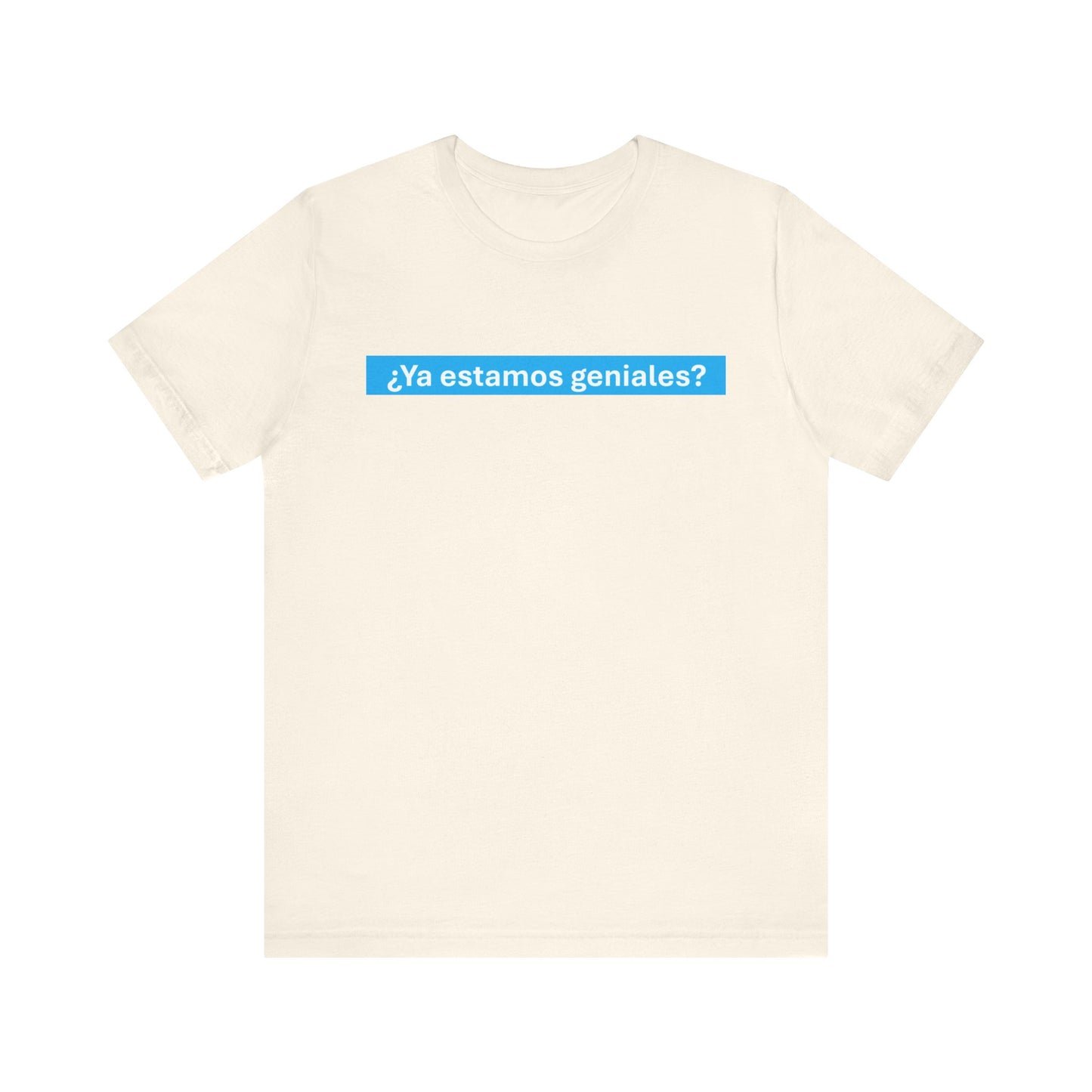 Unisex Jersey Short Sleeve Tee - Are We Great Yet? - Spanish